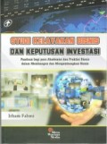 Studi kelayakan bisnis dan keputusan investasi (panduan bagi para akademisi dan praktisi bisnis dalam membangun dan memgembangkan bisnis)
